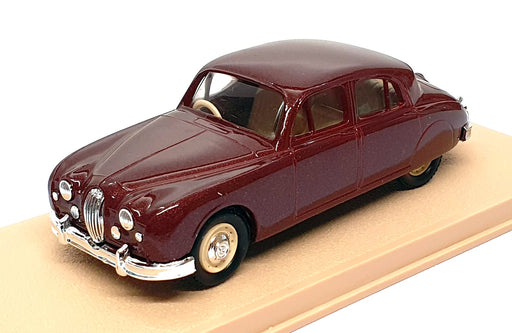 Eligor 1/43 Scale Diecast 1127 - 1960 Jaguar Mk1 Berline - Maroon