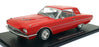 KK Scale 1/18 Scale KKDC181343 - 1966 Ford Thunderbird Hardtop Coupe - Red