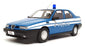 Triple9 1/18 Scale T9-1800386 - 1996 Alfa Romeo 155 Polizia - Blue/White