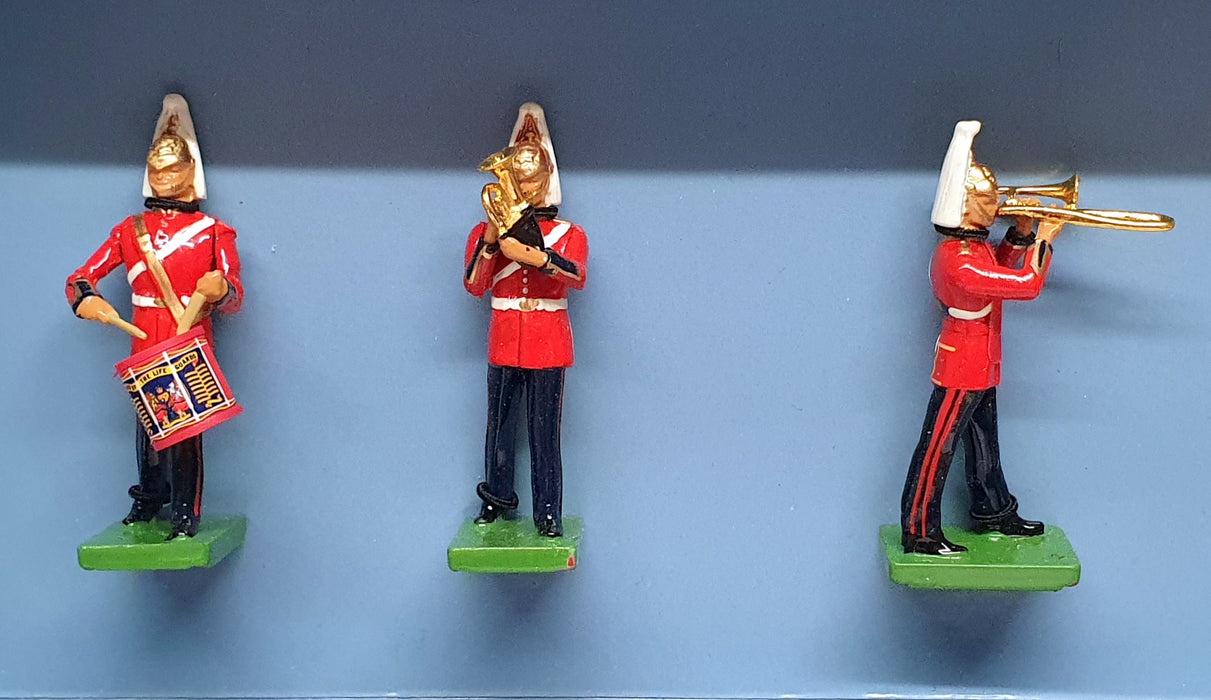 Britains 1/32 Scale Metal Soldiers 00157 - Band Of The Lifeguards 5 Pieces