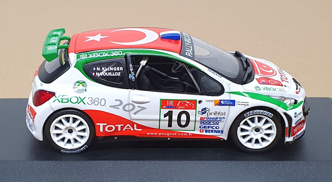 Altaya 1/43 Scale PG207 - Peugeot 207 S2000 #10 Istanbul Rally 2007