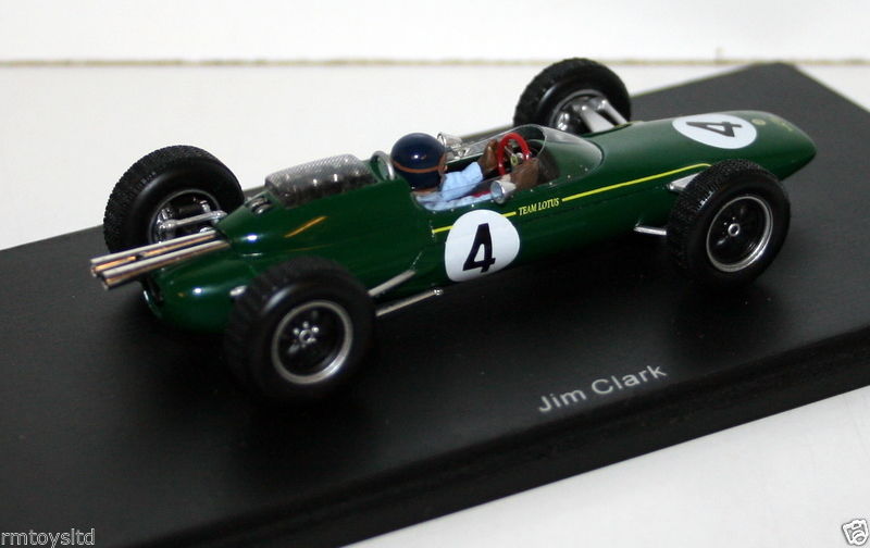SPARK 1/43 - S1616 LOTUS 25 #4 DUTCH GP 1962 - JIM CLARK