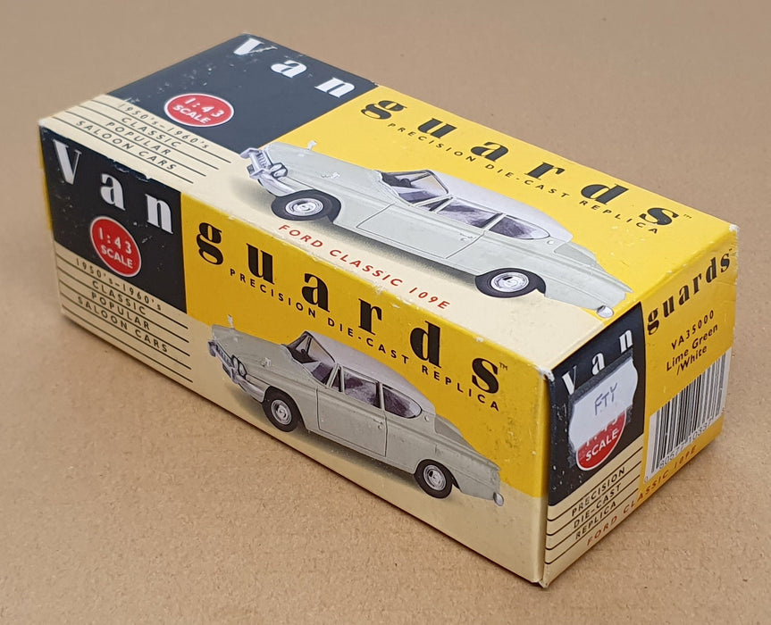 Vanguards 1/43 Scale VA35000 - Ford Classic 109E - Lime Green/White