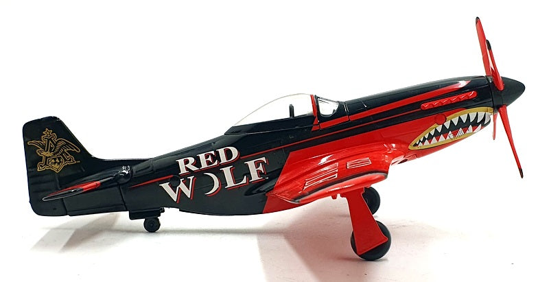 Liberty Speccast Approx 25cm Wingspan 47017 - Red Wolf P-51D Mustang