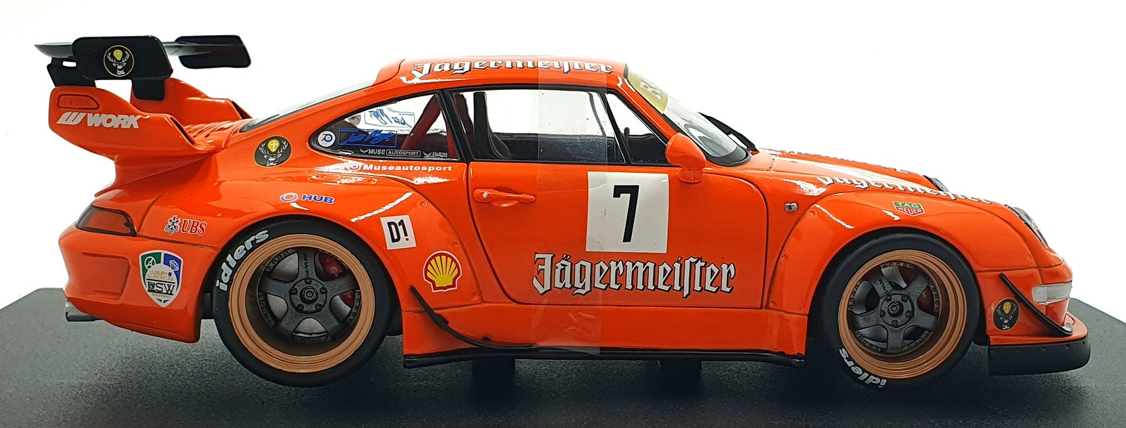 Solido 1/18 Scale Diecast S1808506 - 2020 Porsche RWB Jagermeister #7