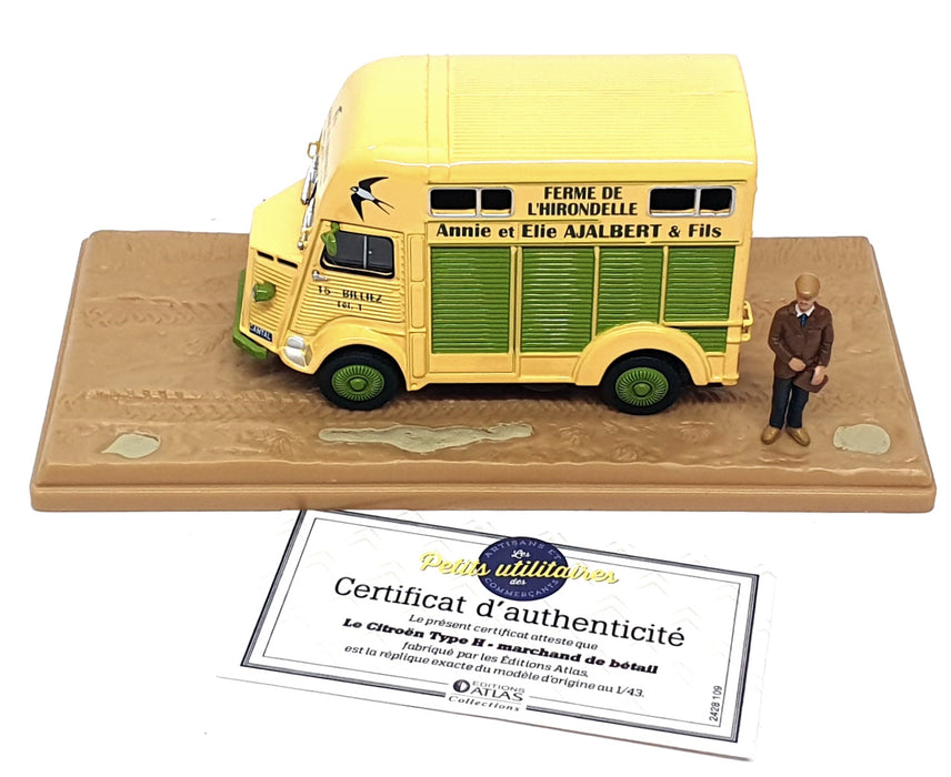 Atlas Editions 1/43 Scale 2428 009 - Citroen Type H Utility Van Diorama