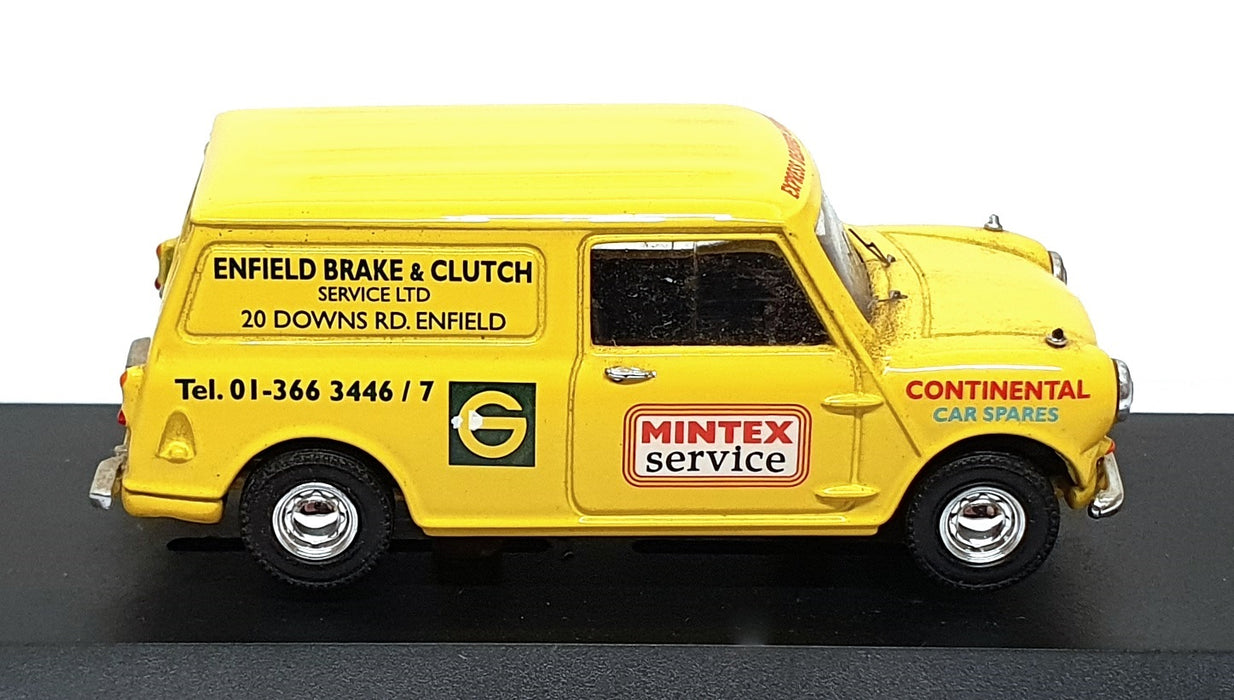 Vanguards 1/43 Scale VA01421 - Mini Van Enfield Brake & Clutch Service - Yellow