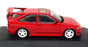 Minichamps 1/43 Scale Diecast 7725R - Ford Escort RS Cosworth - Red