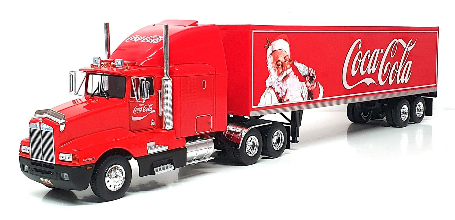 Werk83 1/43 Scale W83431002 - 1986 Kenworth T600 Truck & Trailer Coca-Cola - Red