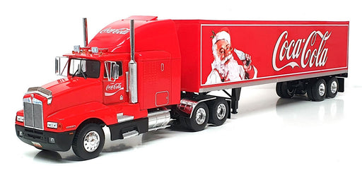 Werk83 1/43 Scale W83431002 - 1986 Kenworth T600 Truck & Trailer Coca-Cola - Red