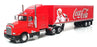 Werk83 1/43 Scale W83431002 - 1986 Kenworth T600 Truck & Trailer Coca-Cola - Red