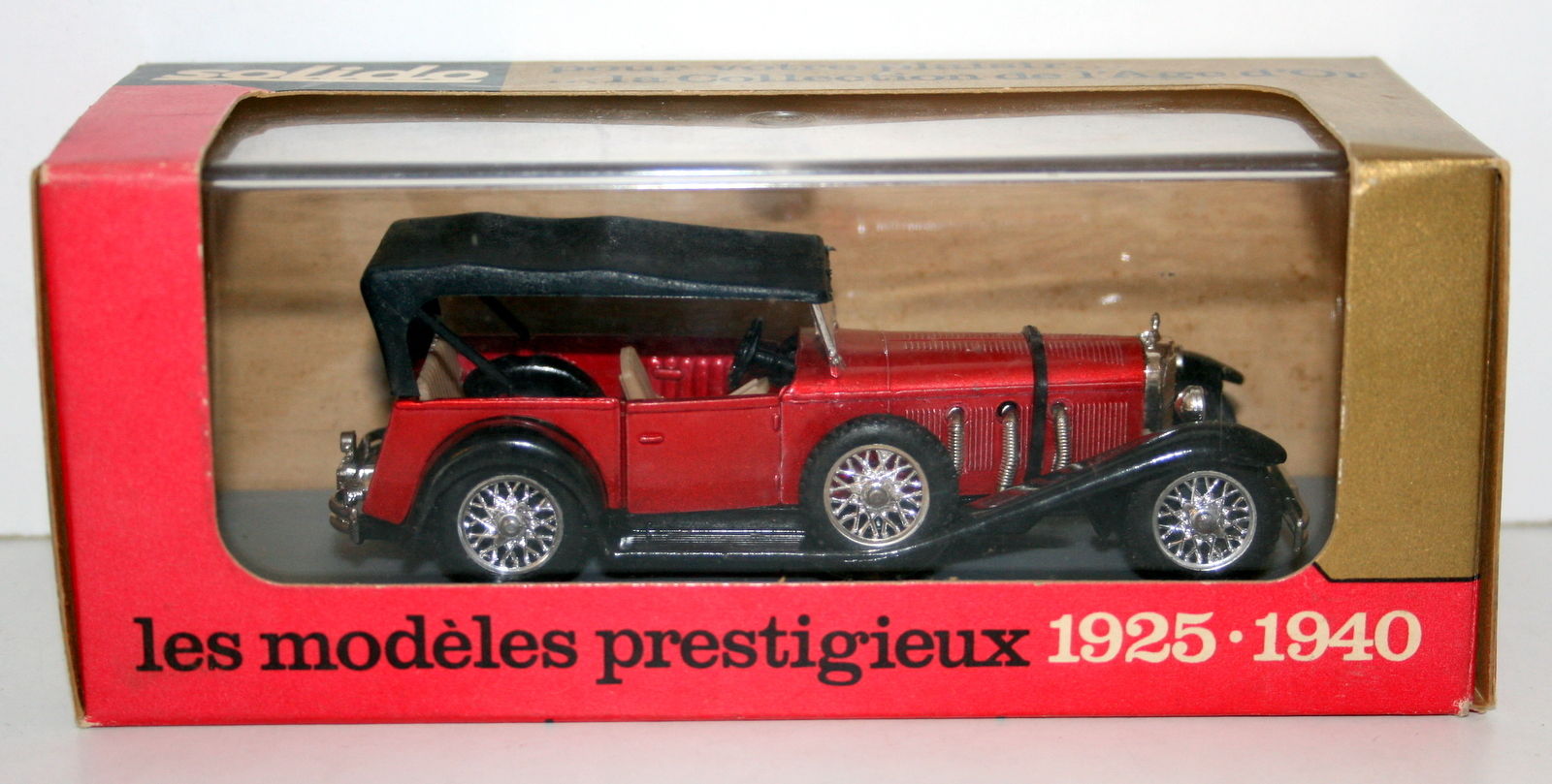 SOLIDO 1/43 - 132 MERCEDES SS 1928 - RED