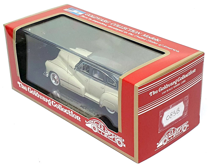 Goldvarg 1/43 Scale GC-083B - 1948 Pontiac 4Dr. Sedan - Oyster Grey