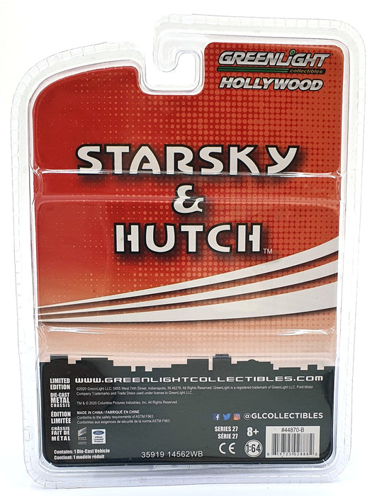 Greenlight 1/64 Scale 44870-B - 1969 Ford F-100 Starsky & Hutch - Red