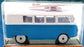 Jada Toys 1/64 Scale 100426G - Volkswagen T1 Van - Blue/White