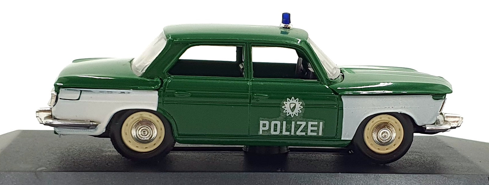 Eligor 1/43 Scale Diecast 1339 - 1967 BMW 2000 RFA Polizei Car - Green