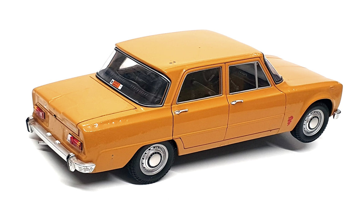 Minichamps 1/18 Scale Diecast 17626R - Alfa Romeo Giulia - Dk. Yellow