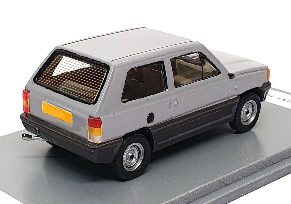 Ixo Models 1/43 Scale Diecast FP02G - Fiat Panda - REPAINTED Grey