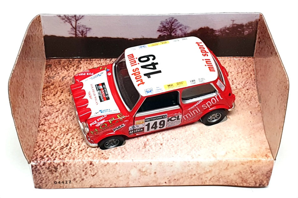 Corgi 1/36 Scale 04427 - Mini Sport #149 RAC Rally 1997 - Red/White