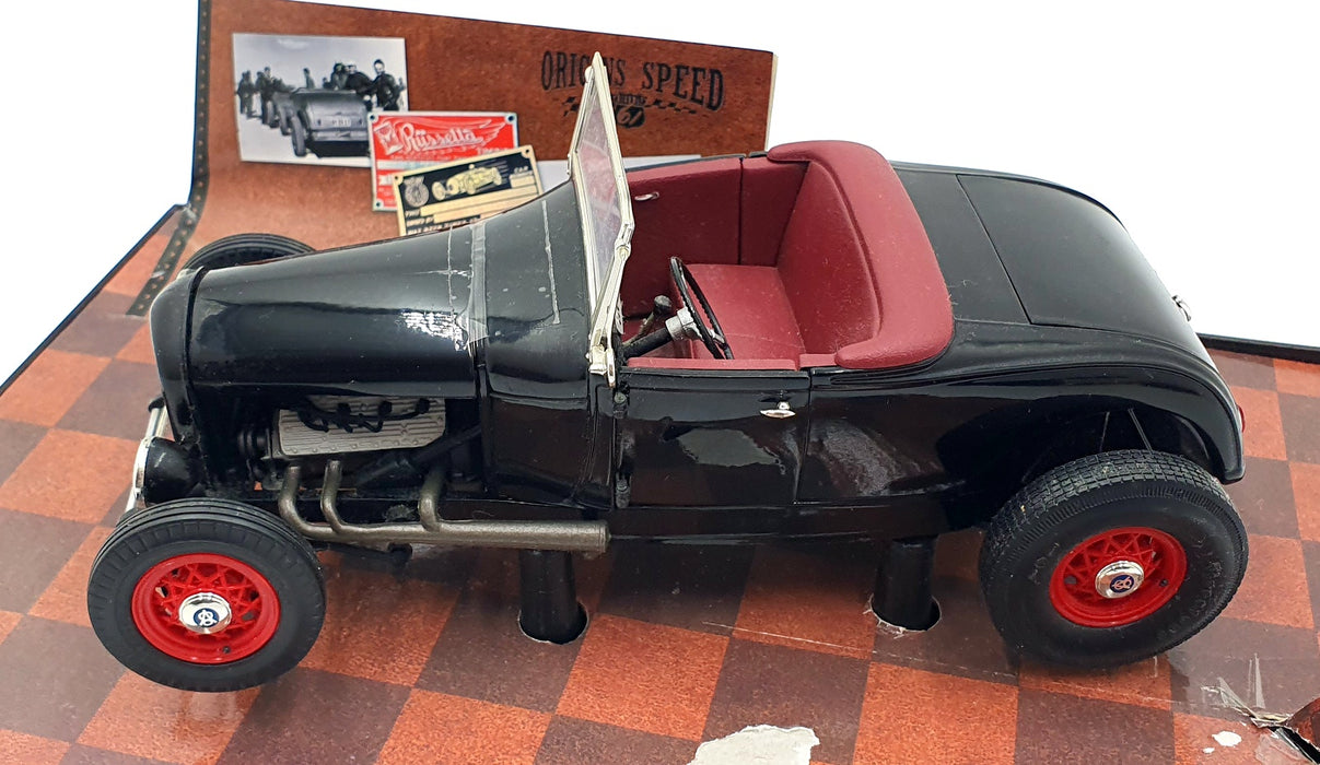 Highway 61 1/18 Scale Diecast 50161 - Ford Model A Roadster - Black