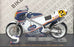 Ixo 1/24 Scale CLB004 - Honda NSR500 Motorbike #2 W. Gardner - Blue/White 