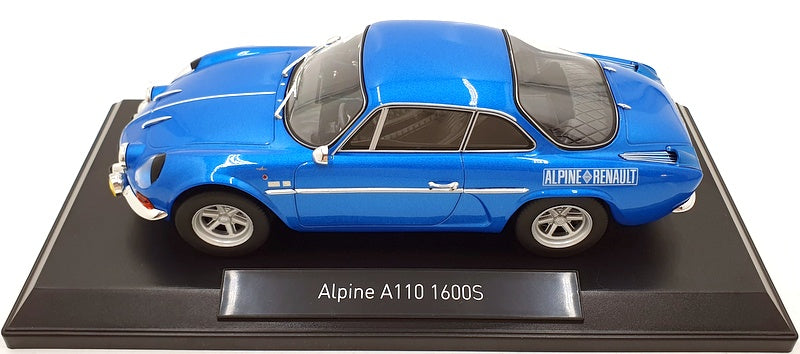 Norev 1/18 Scale Diecast 185307 - Renault Alpine A110 1600S 1972 - Blue