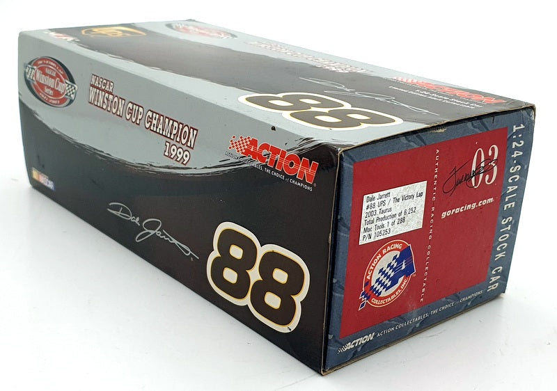 Action 1/24 Scale 105253 2003 Ford Taurus #88 UPS The Victory Lap Dale Jarrett