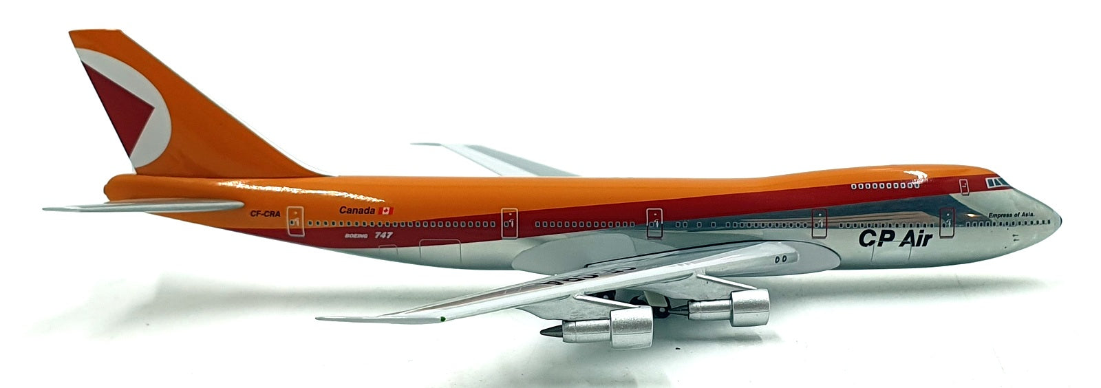 Aero Classics 1/400 Scale 090326E - Boeing 747 "CP AIR" Aircraft C-FCRA
