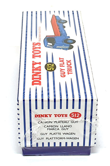 Atlas Editions Dinky Toys 512 - Guy Flat Truck - Blue/Red