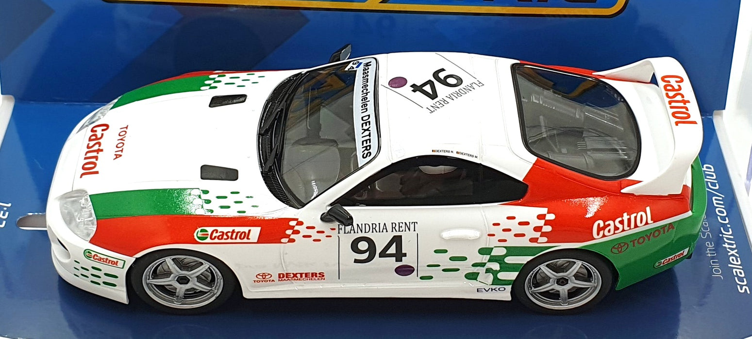 Scalextric 1/32 Scale Slotcar C4616 - Toyota Supra Mk IV #94 White