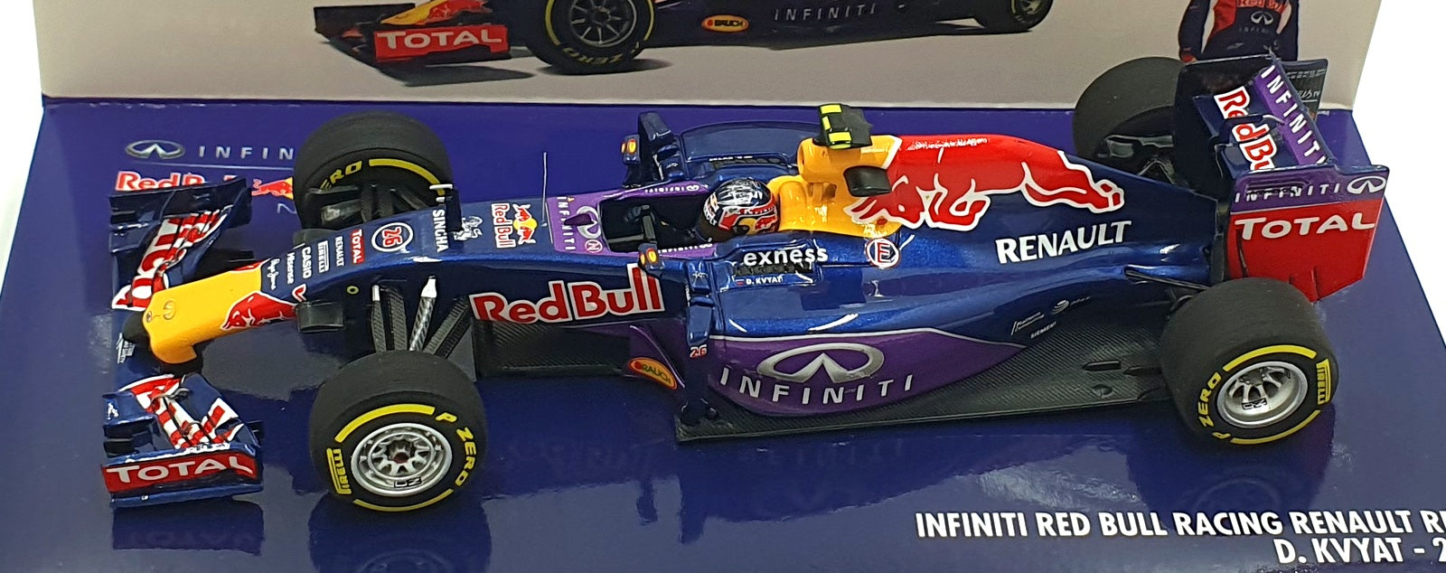 Minichamps 1/43 Scale 417 150026 Infiniti Red Bull Racing Renault RB11 #26 2015