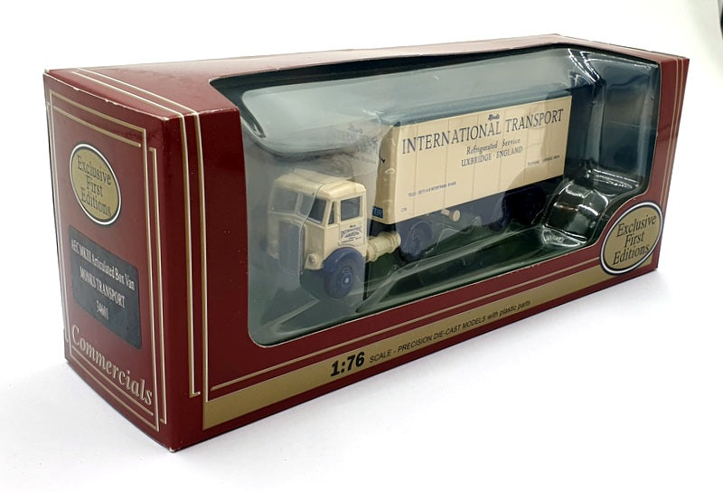 EFE 1/76 Scale - 34601 AEC MK III Articulated Box Van Monks Transport