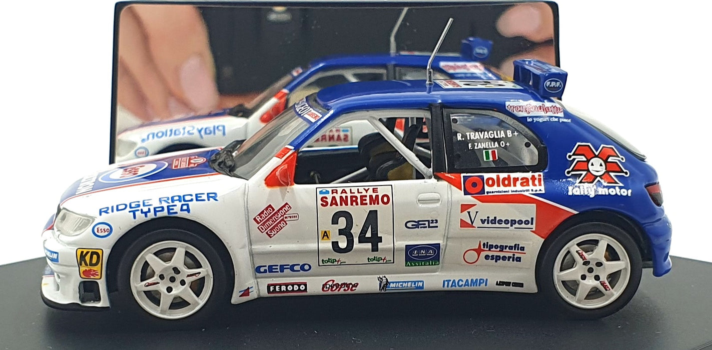 Skid 1/43 Scale SKM088 - Peugeot 306 Maxi #34 Sanremo Rally 1999