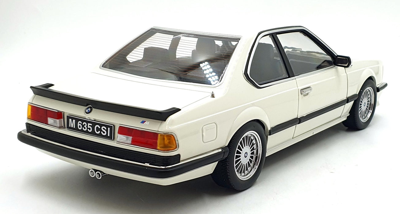 KK Scale 1/12 Scale KKDC120164A - 1987 BMW M635 CSI - White