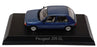 Norev 1/43 Scale Diecast 471736 - 1988 Peugeot 205 GL - Ming Blue