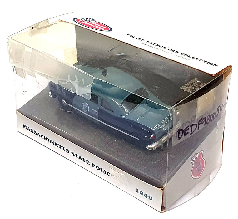 White Rose 1/43 Scale DEDF98005W-MA - 1949 Ford Massachusetts State Police