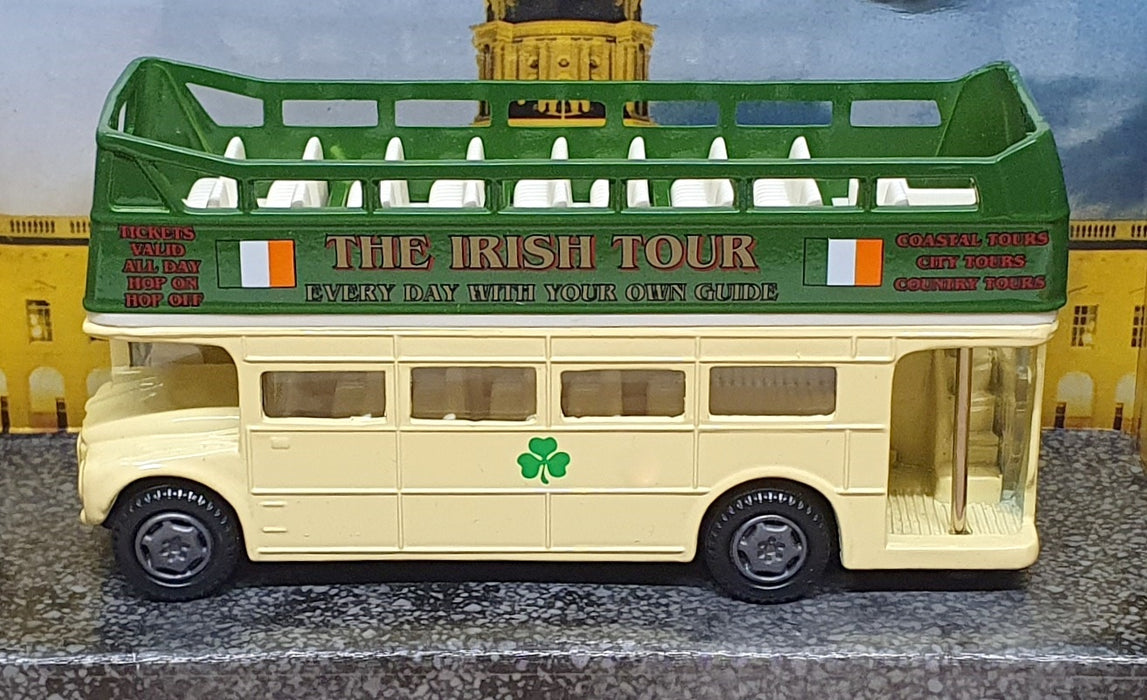 Irish Decal Products 12cm Long 76008 - AEC Irish Tour Open Top Bus - Green/Cream