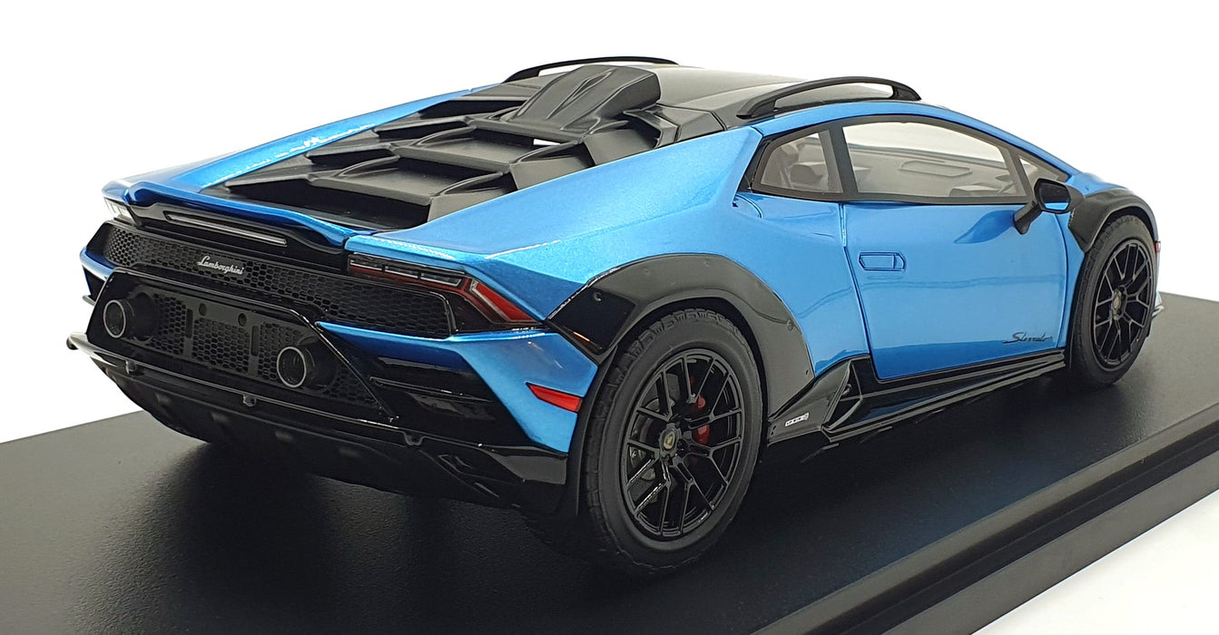 Top Speed 1/18 Scale Resin TS0609 - Lamborghini Huracan Serrato - Blue Aegir