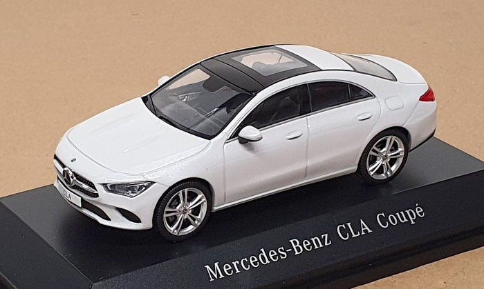 Spark 1/43 Scale B6 696 0470 - Mercedes Benz CLA Coupe - Digital White