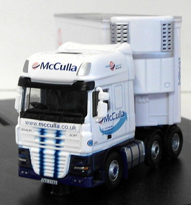 Oxford Diecast 1/76 Scale DAF01FR - DAF FTGXF 105 Fridge Trailer - McCulla