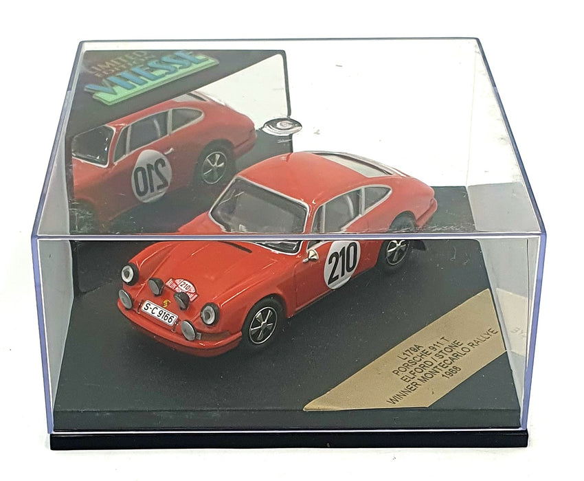 Vitesse 1/43 Scale L179A - Porsche 911 T #210 1st MC Rally 1968