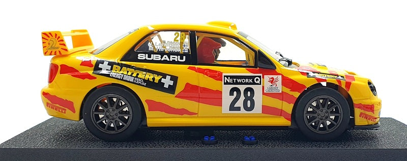 Scalextric Car Model 1/32 Scale Slot Car C2492 - Subaru Impreza WRC #28