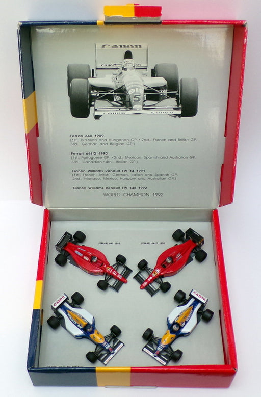 Onyx 1/43 Scale LE-2 - 4 Car Collectors Set - Nigel Mansell World Champion 1992