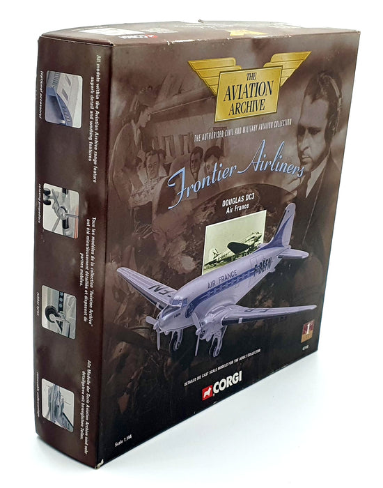 Corgi 1/144 Scale Diecast 47110 - Douglas DC3 Air France — R.M.