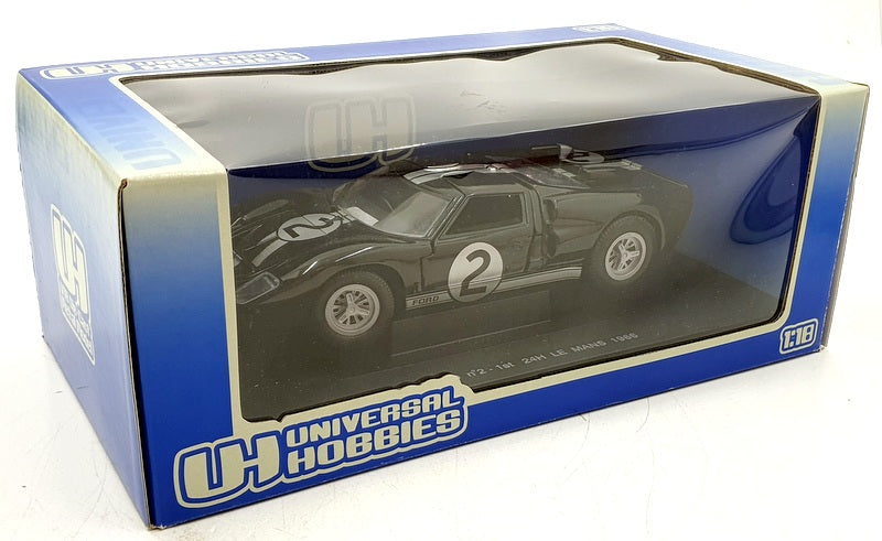 Universal Hobbies 1/18 Scale 3019 Ford GT 40 #2 Le Mans Winner 1966