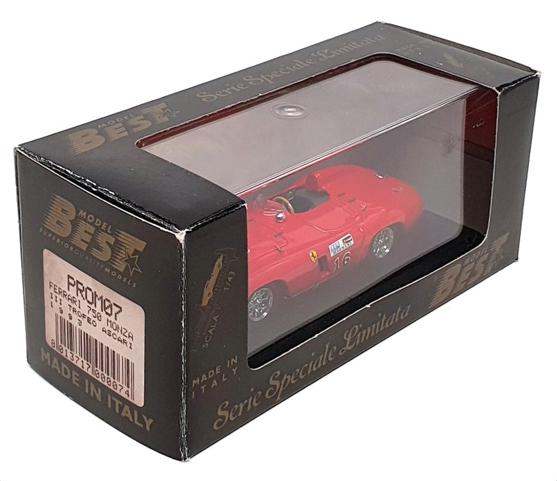 Best 1/43 Scale PROM07 - Ferrari 750 Monza III #16 Trofeo/Ascari 1993