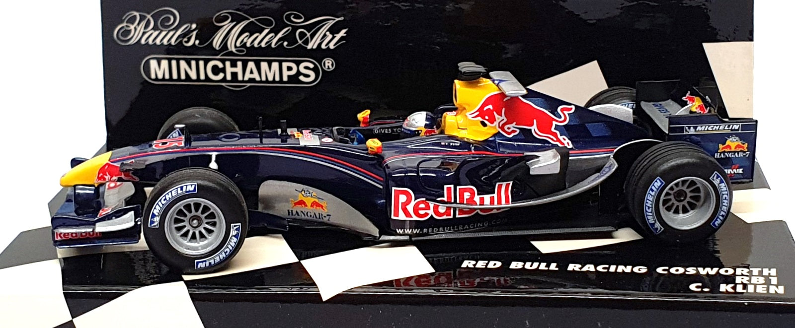 Minichamps 1/43 Scale 400 050015 - F1 Red Bull Racing Cosworth RB1 C. Klien