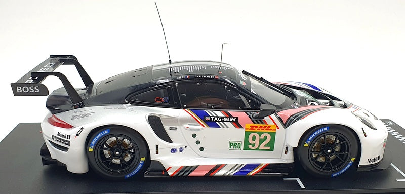 IXO 1/18 Scale Diecast LEGT18-23030 - Porsche 911 RSR #92 WEC Bahrain 2022
