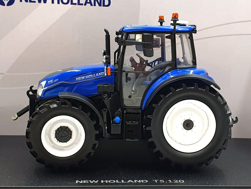 Universal Hobbies 1/32 Scale UH6678 - New Holland T5.120 Dual Command - Blue