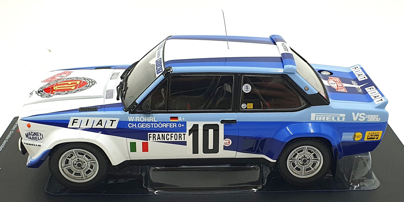 Werk83 1/18 Scale Diecast  W1806001 - Fiat 131 Abarth #10 1st MC Rally 1980